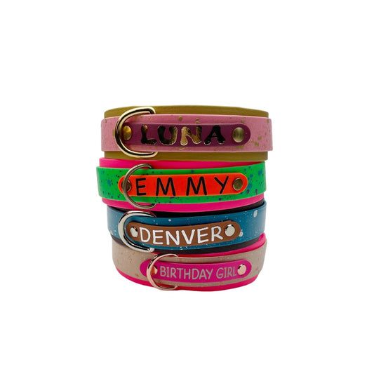 Biothane Halsband „Say My Name" - Konfigurator