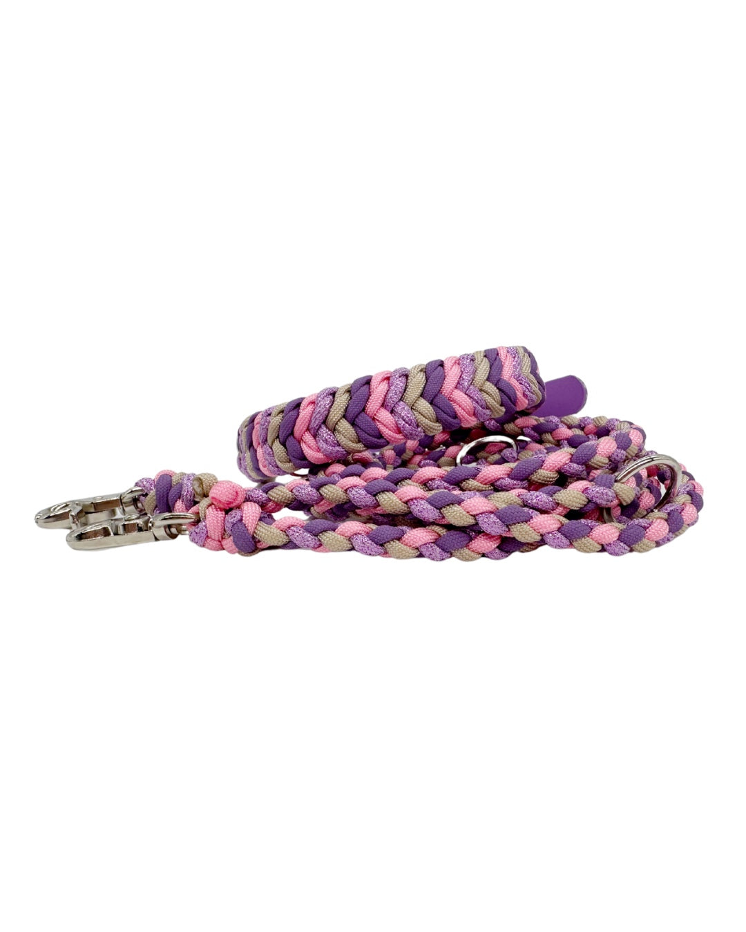 Tiny Paracord Set „Lilac Bloom“ – zart, verspielt & leicht zu tragen