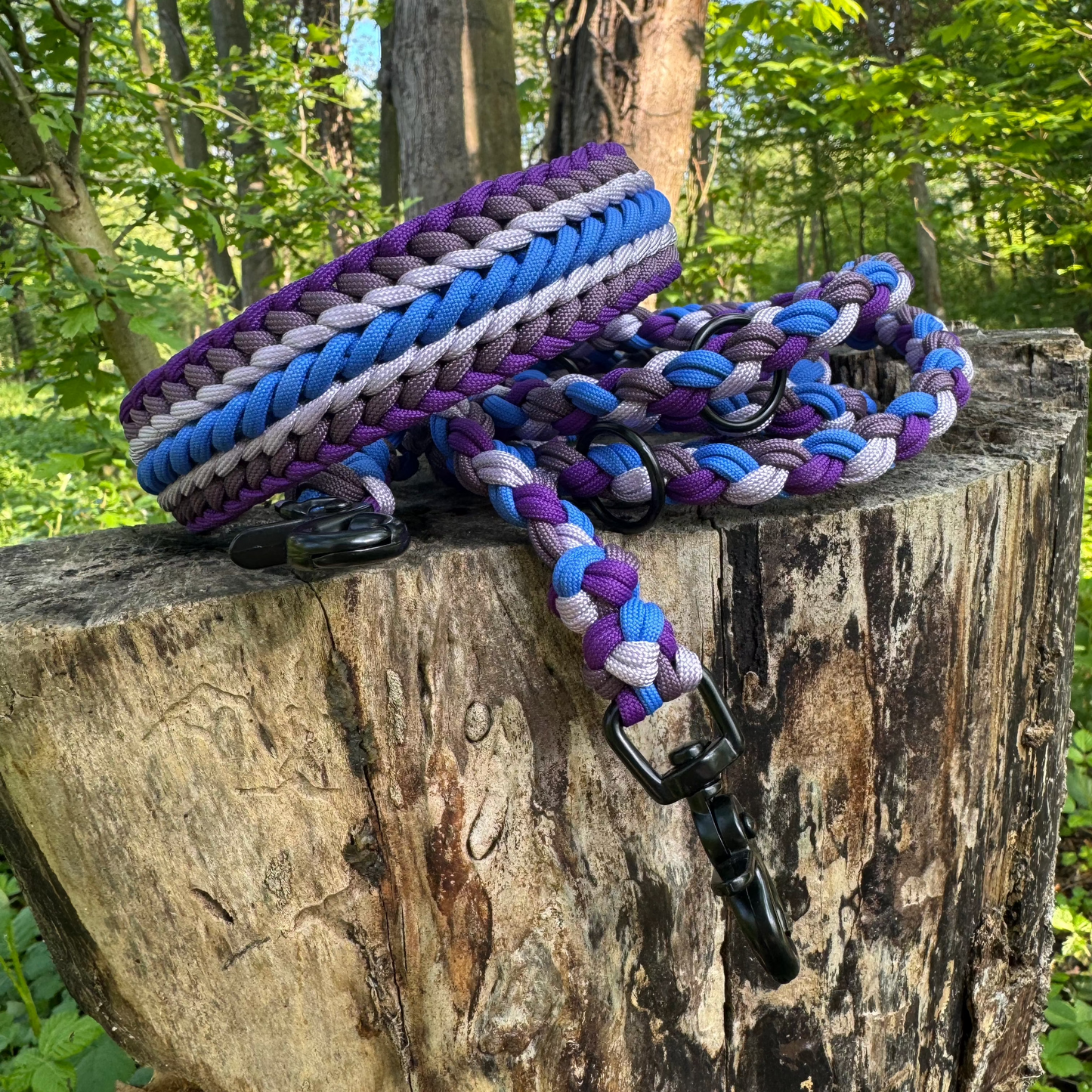 Paracord-Set „Lavender Sky“ – sanft, kontrastreich & spielerisch