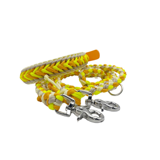 Paracord-Set „Citrus Pop“ – frischer Style für fröhliche Abenteuer