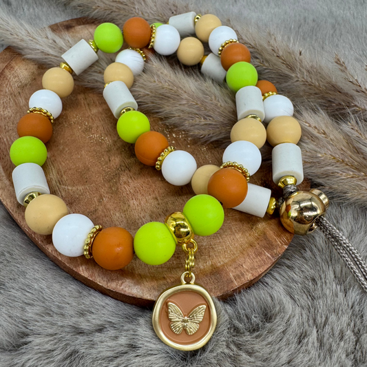 Hundekette „Lime Breeze“ – natürlich, frisch & sommerlich verspielt