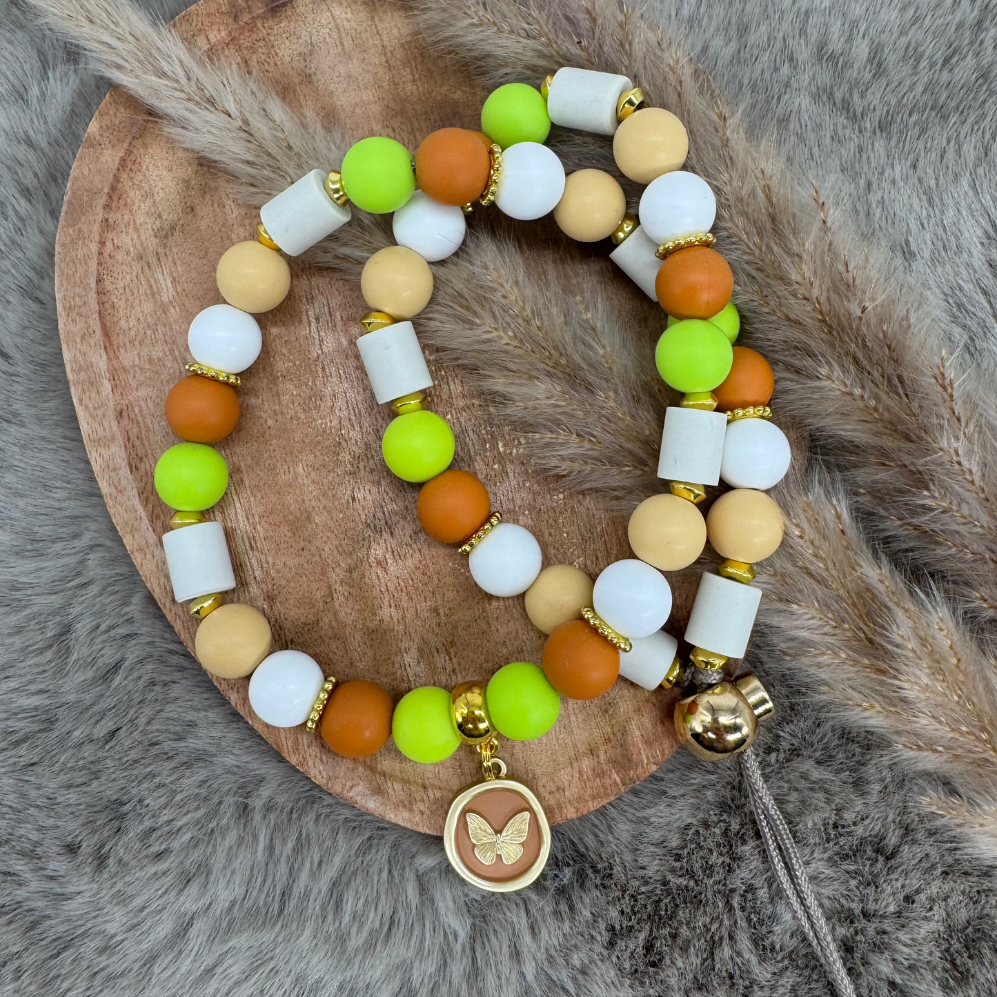 Hundekette „Lime Breeze“ – natürlich, frisch & sommerlich verspielt