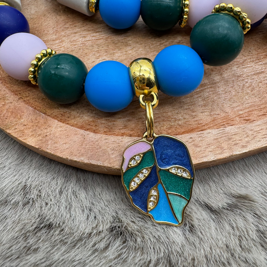 Hundekette „Blue Autumn“ – lebendig, ruhig harmonisch abgestimmt