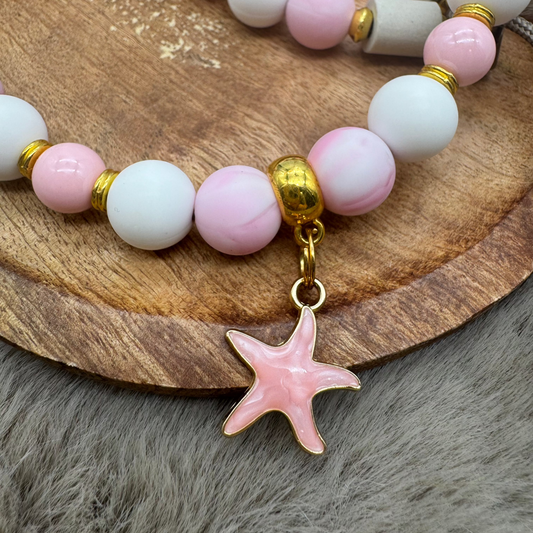 Hundekette „Pink Sea Breeze“