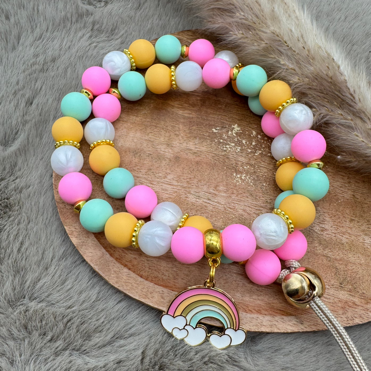 Hundekette „Candy Cloud“ – bunt, verspielt & voller Lebensfreude