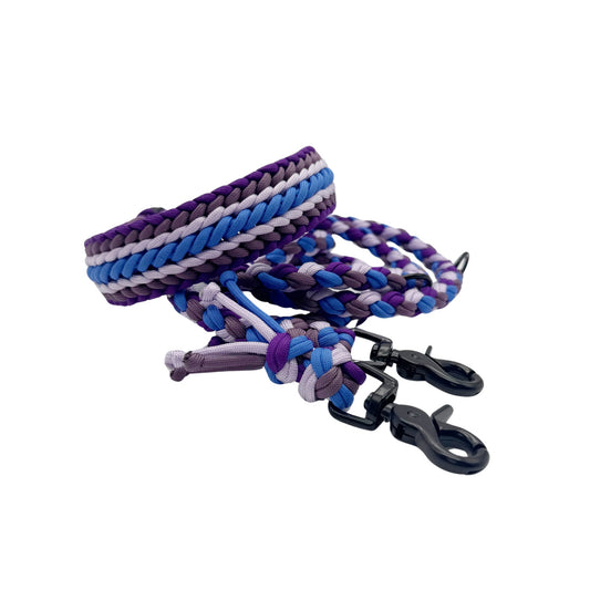 Paracord-Set „Lavender Sky“ – sanft, kontrastreich & spielerisch