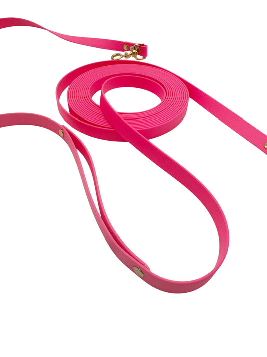 Biothane Schleppleine mit Handschlaufe – individuell konfigurierbar