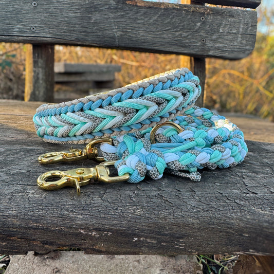Paracord Set „Ocean Breeze“ – kühl, klar & stilvoll