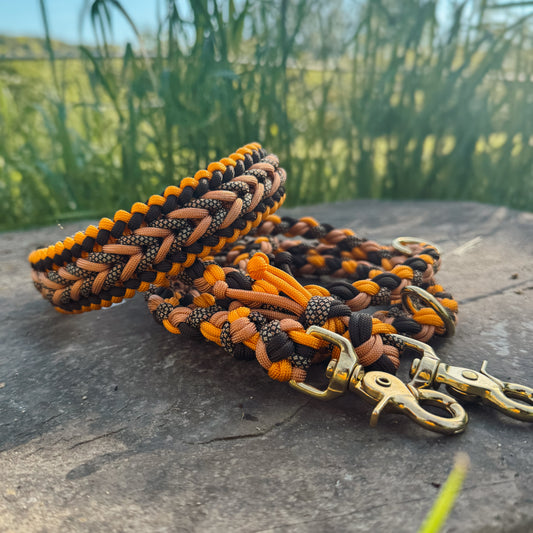 Paracord Set „Copper Rush" - pure Energie in Kupfer