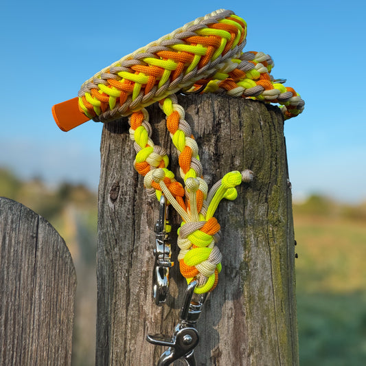 Paracord-Set „Citrus Pop“ – frischer Style für fröhliche Abenteuer