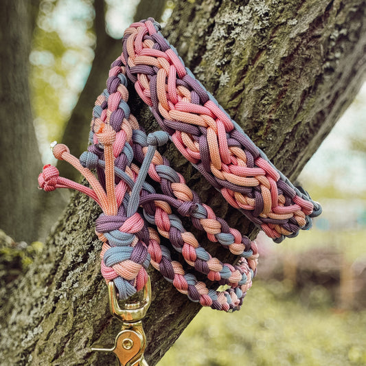 Paracord Set „Mauve Blossom“ – zart, harmonisch & stilvoll