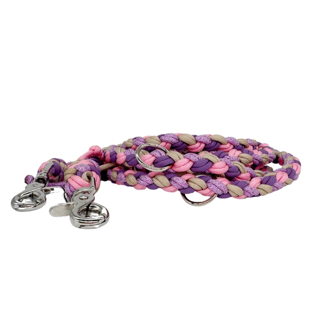 Paracord Set „Lilac Bloom“ – sanft, verspielt & detailverliebt