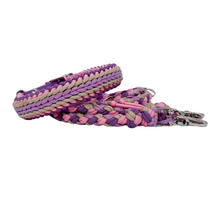 Paracord Set „Lilac Bloom“ – sanft, verspielt & detailverliebt