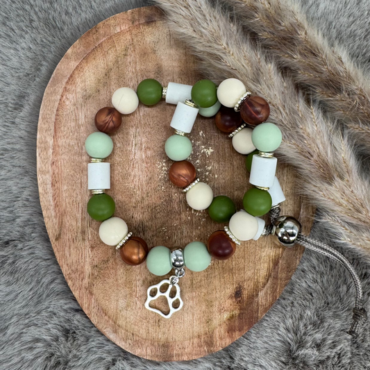 Hundekette „Nature Paw“ – erdig, stilvoll & naturverbunden
