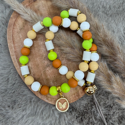 Hundekette „Lime Breeze“ – natürlich, frisch & sommerlich verspielt