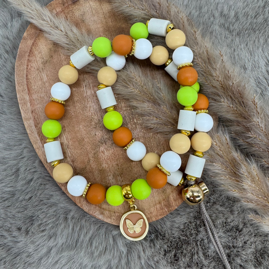 Hundekette „Lime Breeze“ – natürlich, frisch & sommerlich verspielt