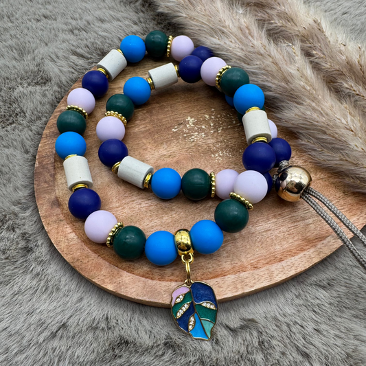 Hundekette „Blue Autumn“ – lebendig, ruhig harmonisch abgestimmt
