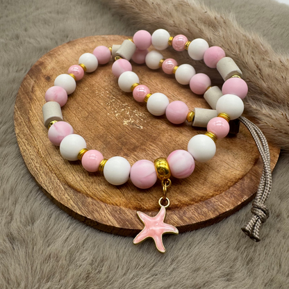 Hundekette „Pink Sea Breeze“