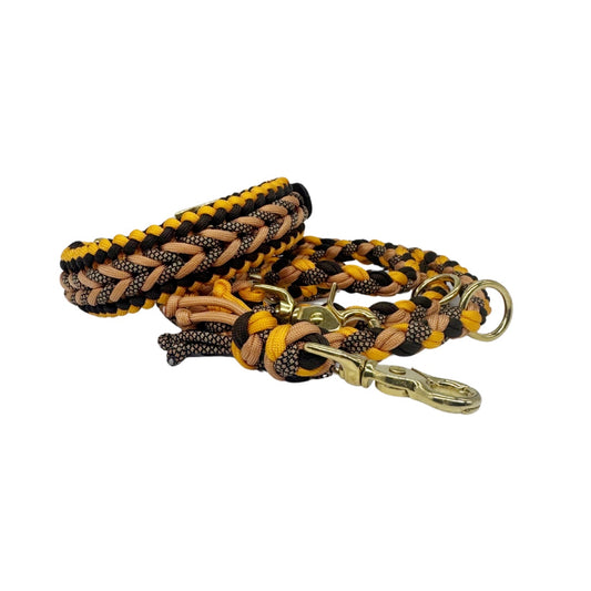 Paracord Set „Copper Rush" - pure Energie in Kupfer
